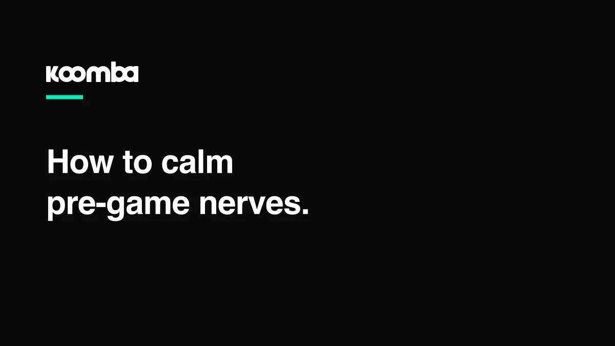 How to Calm Pre-Game Nerves, Before Games and Tryouts